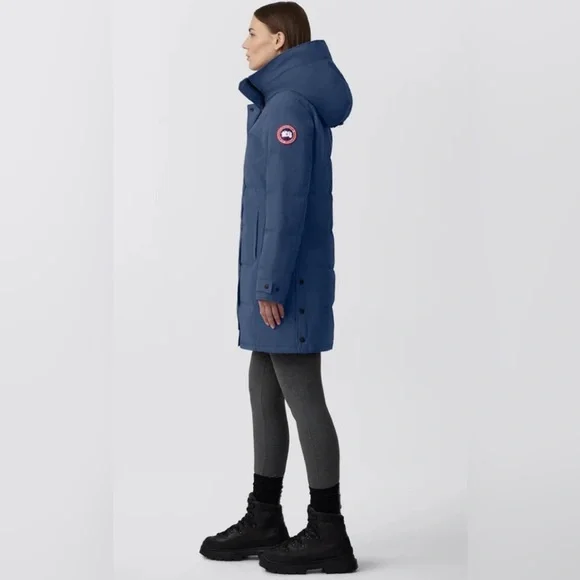 Canada Goose women Shelburne Parka goose down ozone blue NWT